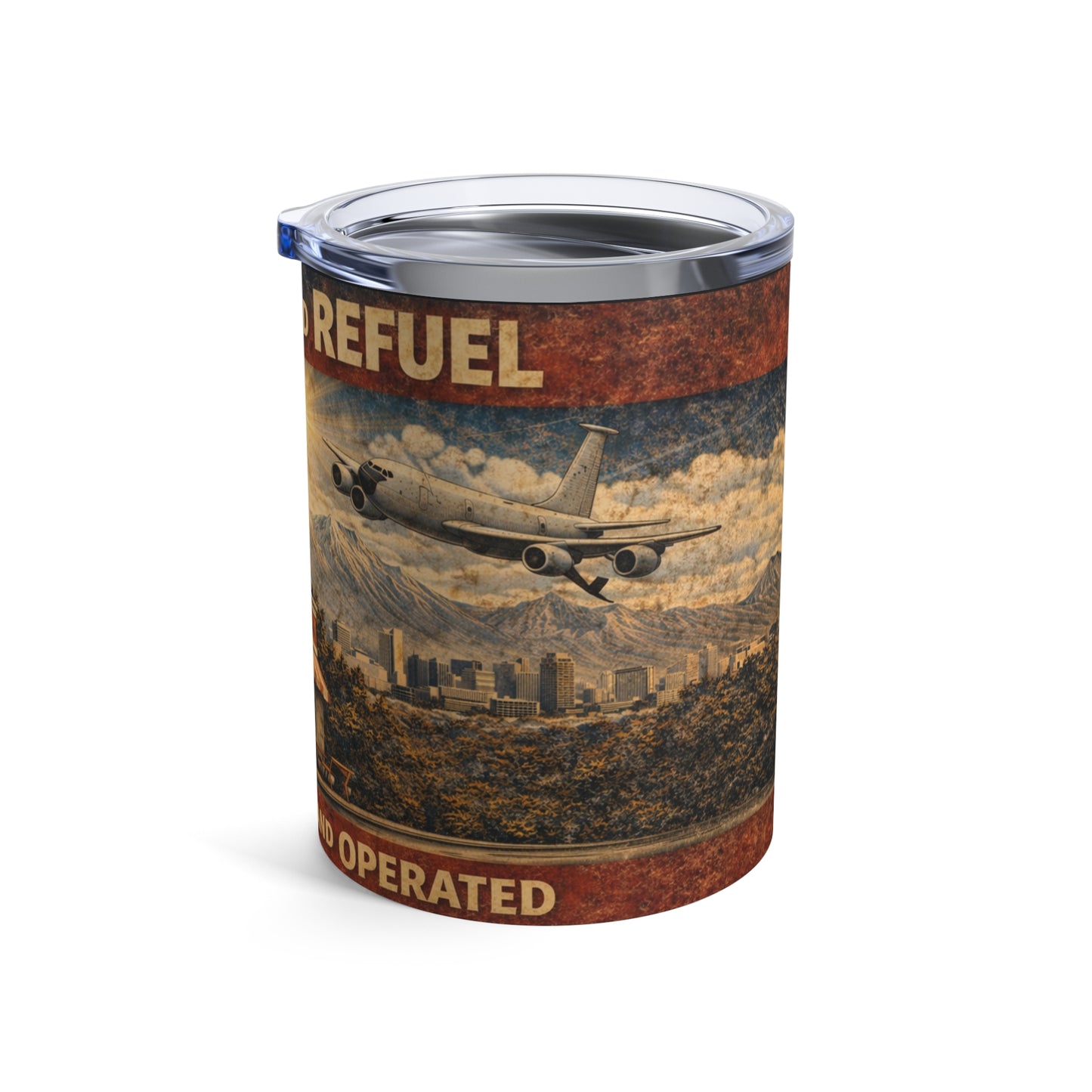 10oz Coffee Tumbler — 'Code 1 Coffee Shop'