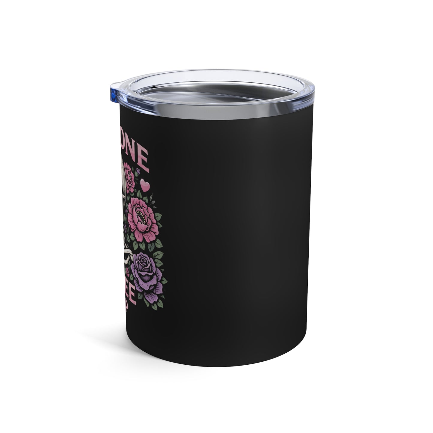 Skull & Roses Coffee Cup - Code One Coffee Shop 10oz Tumbler