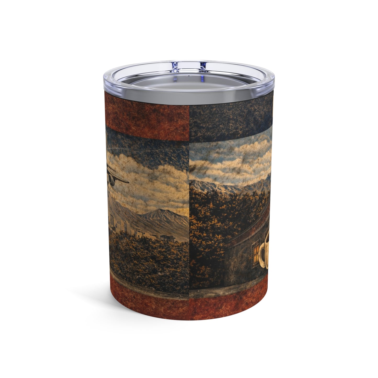 10oz Coffee Tumbler — 'Code 1 Coffee Shop'